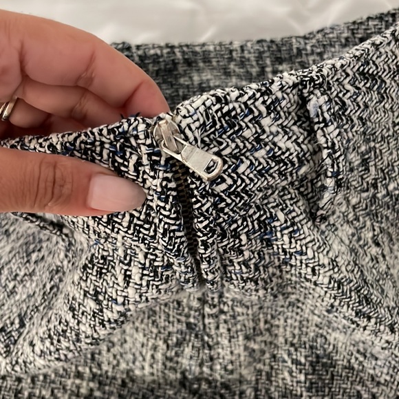 Zara Tweed and Denim Skirt - Picture 3 of 3